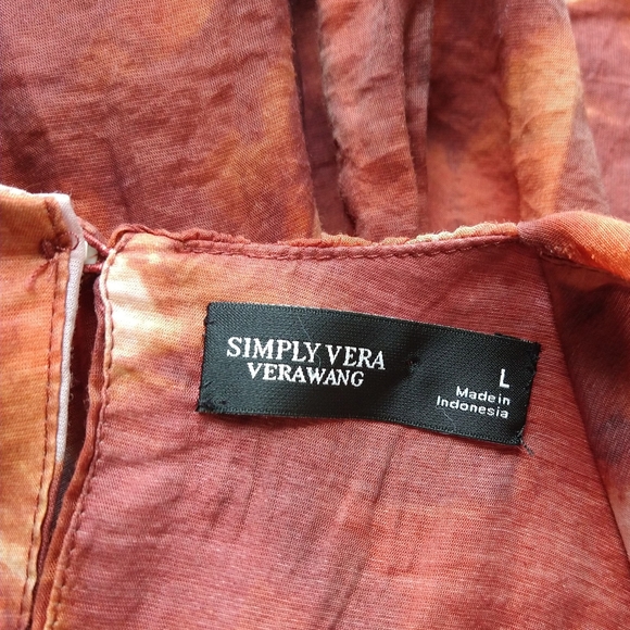 Simply Vera Vera Wang  Autumn Colors Maxi Dress - Picture 9 of 9